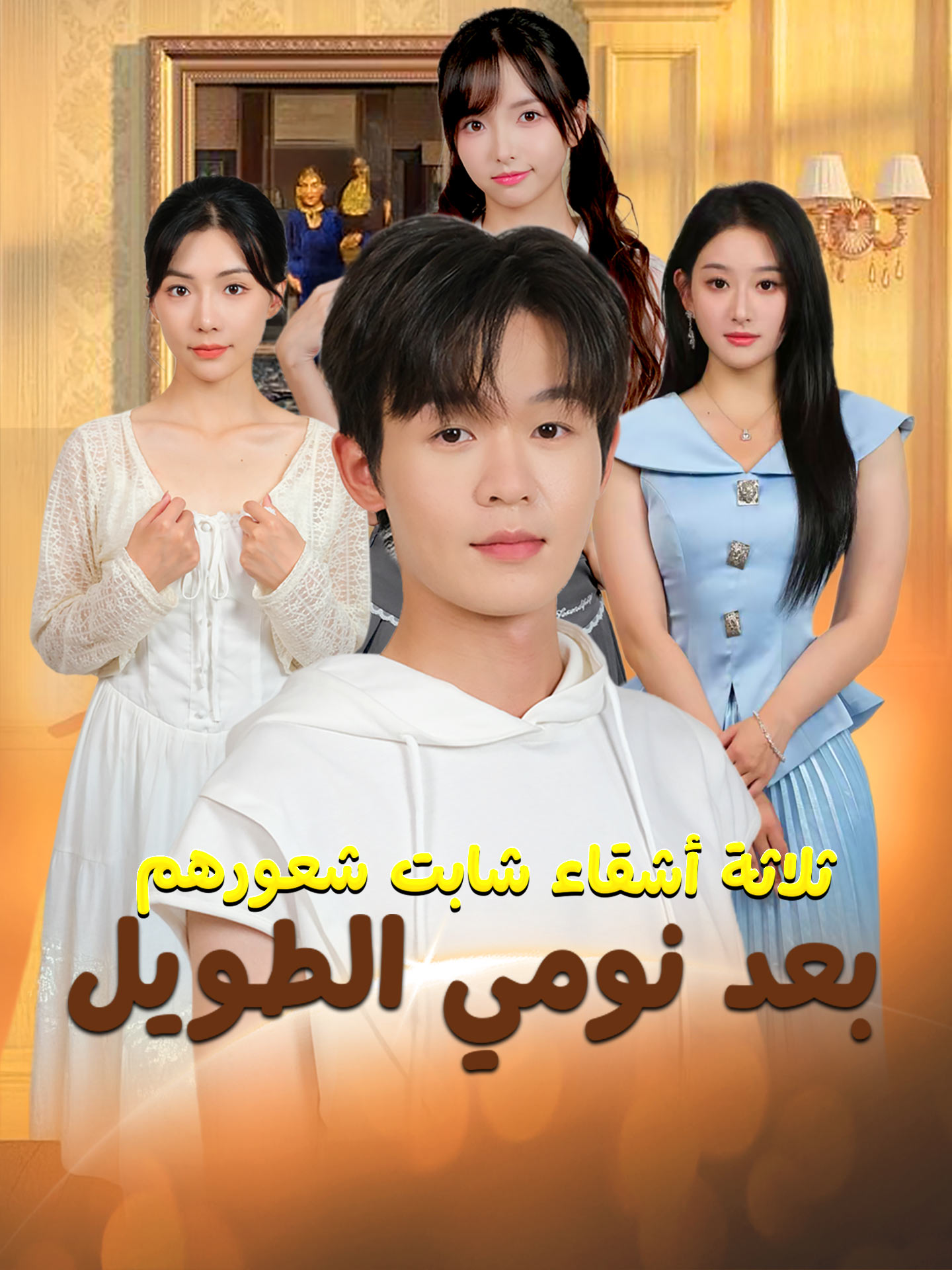 ثلاثة أشقاء شابت شعورهم بعد نومي الطويل