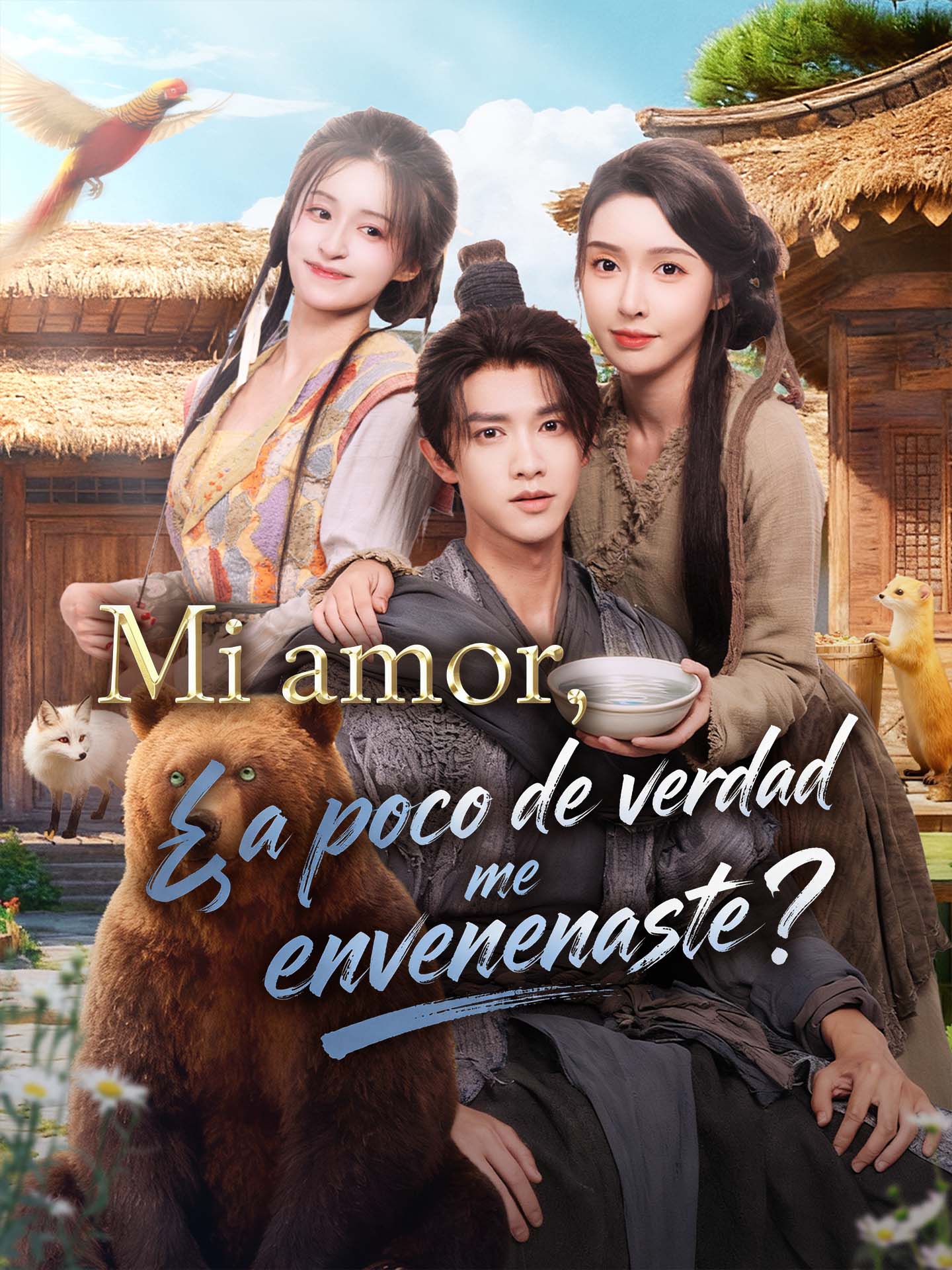 Mi amor,  ¿a poco de verdad me envenenaste?