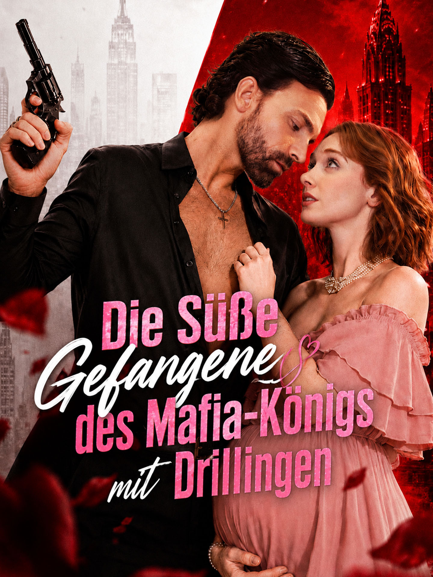 Die Süße Gefangene des Mafia-Königs mit Drillingen